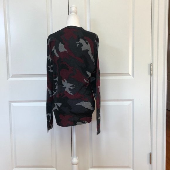 Kennedy Camo Print Cashmere Sweater for Men - Picture 4 of 8